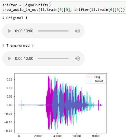 Sneak peak at the forthcoming Audio lesson